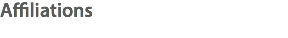 Affiliations